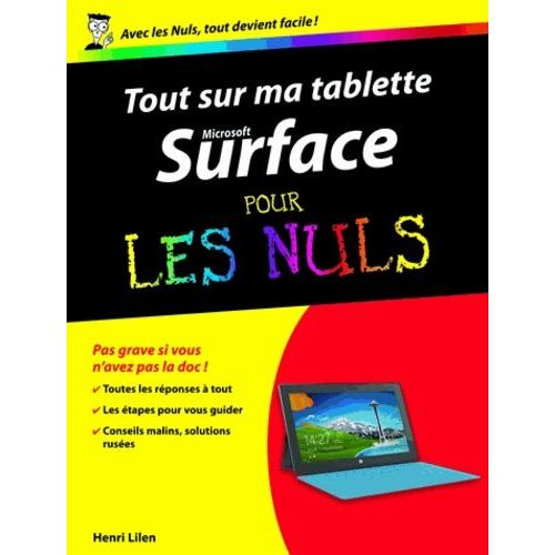 Tout Sur Ma Tablette Microsoft Surface Pour Les Nuls
