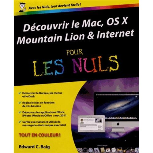 Découvrir Le Mac, Os X Mountain Lion & Internet Pour Les Nuls