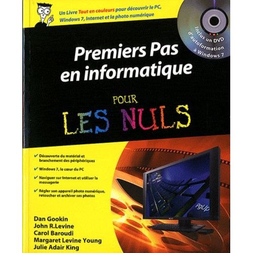 Premiers Pas En Informatique Pour Les Nuls - (1 Dvd)