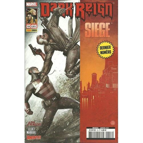 [ Maxi Série Marvel Complète ] Intégrale ( Presse ) Dark Reign ( Dark Reign 1 / 2 / 3 / 4 / 5 / 6 / 7 / 8 / 9 / 10 / 11 /12 / 13 / 14 / 15 / 16 : Octobre 2009 - Janvier 2011 - Panini Comics )