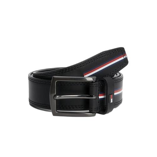 Ceinture Tommy Jeans Denton Leather Homme Noir