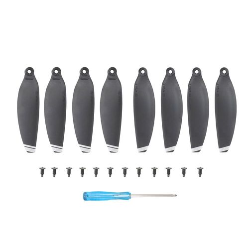 Hélice À Dégagement Rapide Pour Dji Mavic Mini Rc Drone,Accessoires Pliables À Faible Bruit,Hélice Mavic Propless,4726,2 Se,8 Pièces - Type Black Silver-Generique