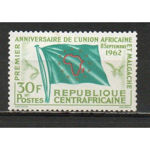 Timbre-Poste De Centrafrique