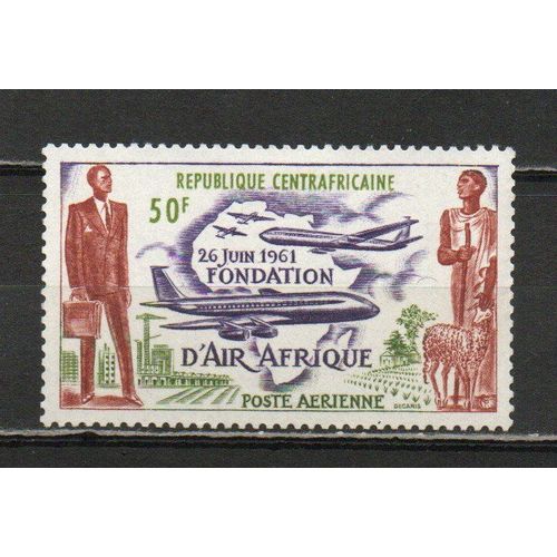 Timbre-Poste De Centrafrique