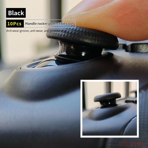 Étui De Protection À Bascule Pour Manette De Jeu Xbox,Rog Ally,Steamdeck,Ps5,Switch,Joystick,Manette,Anneau En Silicone,Déterminer - Type Black-10pcs