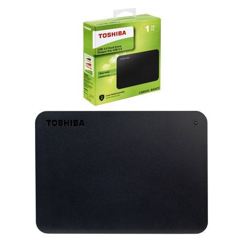 Disque dur externe Toshiba 1 To HD2215640 - USB 3.0 Canvio Basic 2.5"