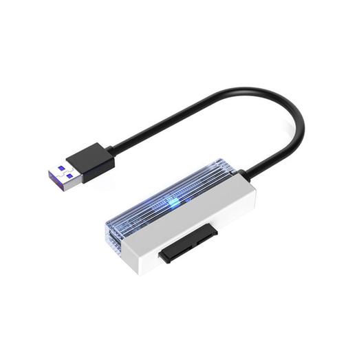 Câble SATA USB2.0 Vers 6P+7P Câble Adaptateur SATA Vers USB 2.0