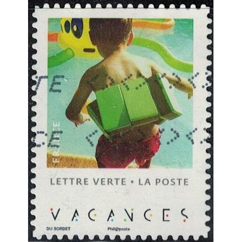 France 2019 Oblitéré Used Carnet Enfants En Vacances Première Photo Y&t 1741 Su