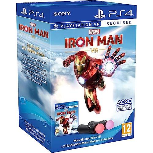 Marvel's Iron Man Vr + 2 Playstation Move Motion Controllers