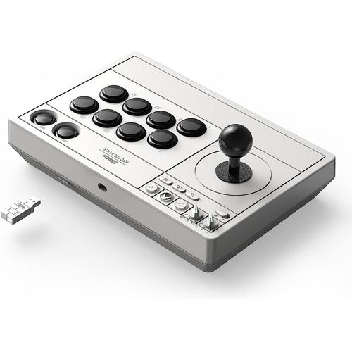8bitdo Arcade Stick Pour Xbox & Pc (Windows 10) - Blanc