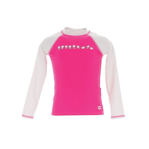 Tee-Shirt Anti-Uv Arena Friends Kids Uv L/S Tee Rose