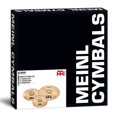 Meinl Classics Custom Complete Set De Cymbales 14-16-20 Pouces