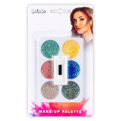 Palette Maquillage 6 Couleurs Pailleté