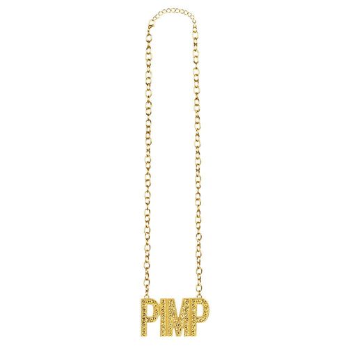Collier Métal Pimp Or