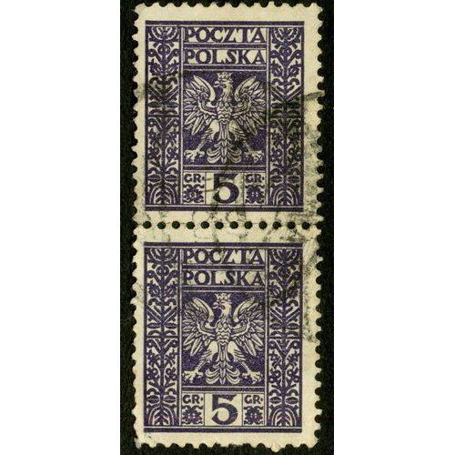 Deux Timbres Oblitérés Poczta Polska, 5 Gr