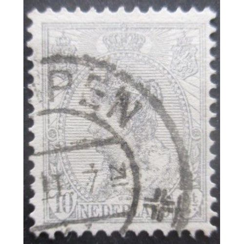 Pays-Bas N°106 Wilhelmine Oblitéré
