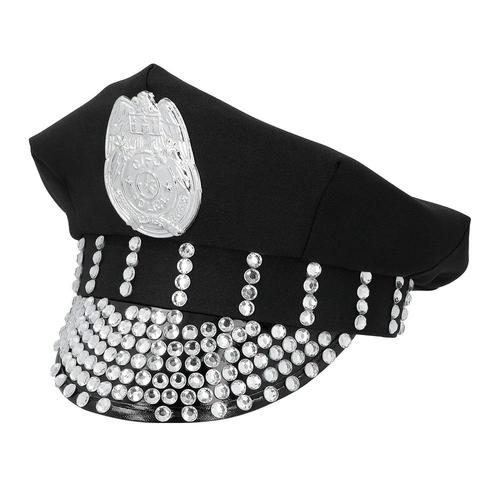 Casquette Police Diamants Adulte