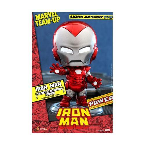 Marvel Comics Figurine Cosbaby (S) Iron Man (Silver Centurion Armor)