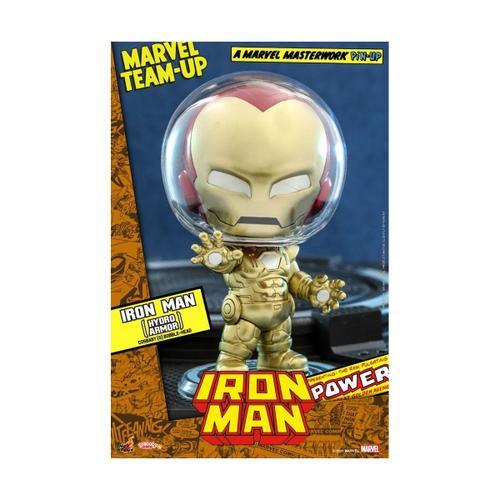 Marvel Comics Figurine Cosbaby (S) Iron Man (Hydro Armor) 10 Cm