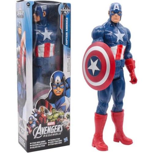 Trade Shop - Captain America Personnages Marvel Avengers Jeu Pour Enfants Super-Héros 30 Cm