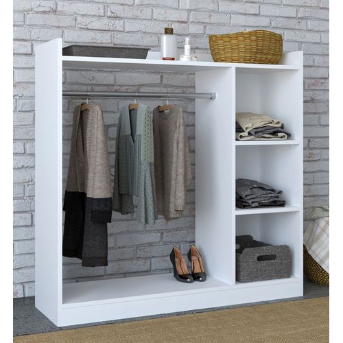 Vcm Bois Penderie Ouverte Dressing Armoire Barre De Penderie Palosa Bois Penderie Ouverte Dressing Armoire Barre De Penderie Palosa
