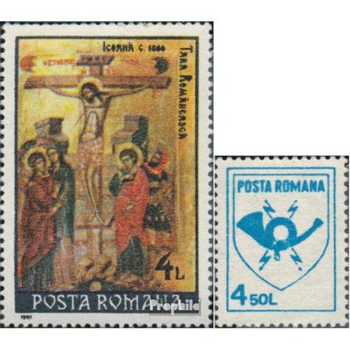 Roumanie 4652,4654 (Complète Edition) Neuf Avec Gomme Originale 1991 Icône De La Peinture, Postwappen