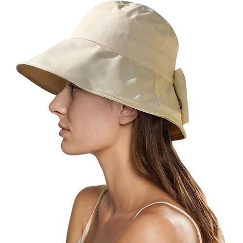 Beige, Chapeau Femme Été Pliable Capeline Chapeau Soleil Anti Uv Coton Été Vacances Jardinage Sun Hat For Women Upf Uv