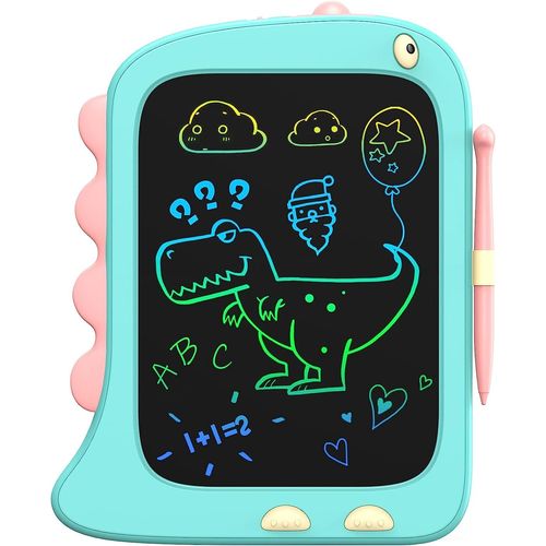 Tablette D'écriture Lcd De 8,5 Pouces(Bleu), Tablette Graphique, Ardoise Magique, Tablette Dessin Enfant De 2 3 4 5 6 7 Ans Filles Et Garçons Cadeau D'anniversaire Pour Les Enfants Dinosaure Jouets