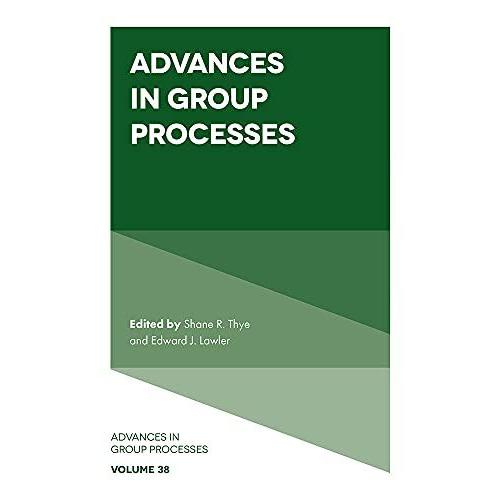 Advances In Group Processes