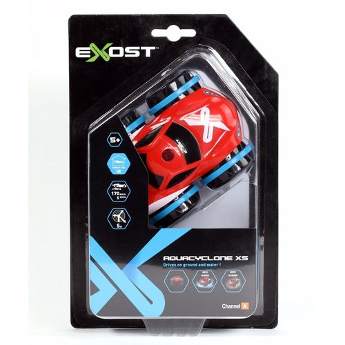 Exost - Voiture Télécommandée Amphibie Aquacyclone - 11cm