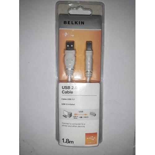 belkin USB 2.0 câble impriment 1.8 mètre