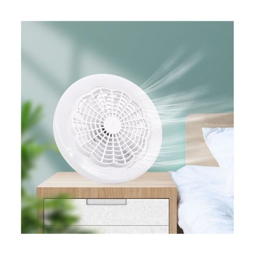 Led Smart Fan Light Ventilateur De Plafond 30w Télécommande Intérieur Led Lumière Silencieux Chambre Cuisine Décor Lampe Ventilateurs-Vert