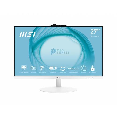 MSI PRO AP272 12M-017EU 27 1920X1080/I5-12400/16GO/512GO SSD/INTEL UHD GRAPHICS 730/WIN11/WHITE/SANS CLAVIER/SANS STYLO