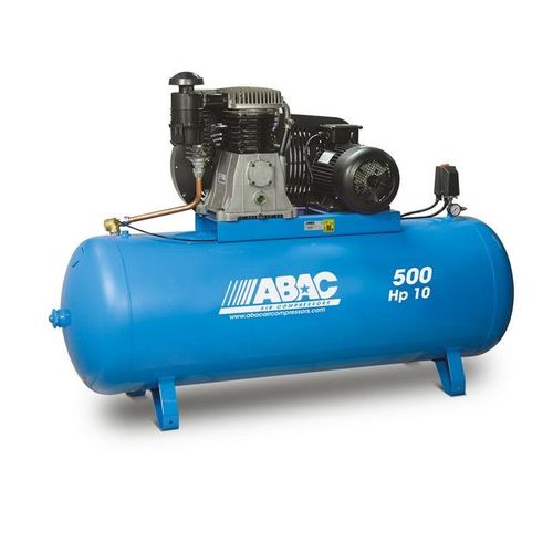 Abac - Compresseur ? pistons bi-?tag?s 400 V Tri 500 L 41 m3/h 5.5 CV sans roues - B5900B/500 FT 5.5 ABAC