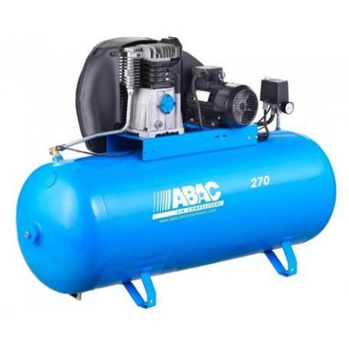 Abac - Compresseur ? courroie 2 ?tages 270 litres 5,5 cv 4 kW 400 V Tri - PRO A49B 270 FT5,5 ABAC