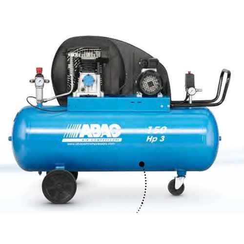 Abac - Compresseur Mono-?tag? 150L 2CV 10 bar 15,3 m3/h - A29 150 CM2 ABAC