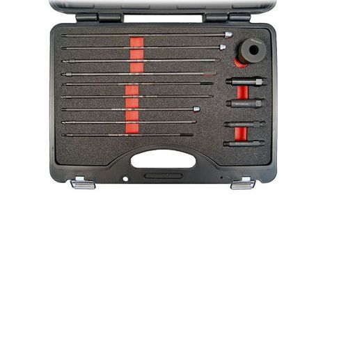 Coffret d'outils d'extraction de bougies de pr?chauffage M8-M9-M10 diesel BE513201 Bahco
