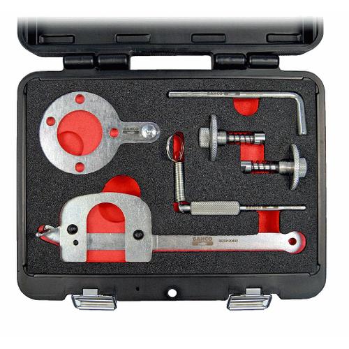 Coffret d'outils de calage pour moteurs FCA 1.3 JTD MJ BE501204 Bahco