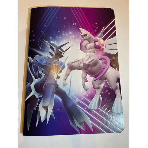 Carnet Livre Pokemon Dialga Palkia