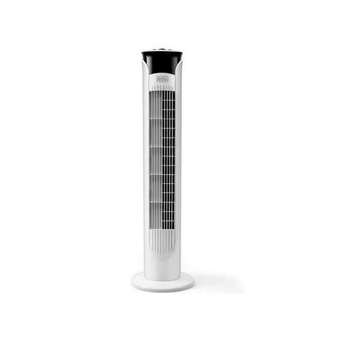Ventilateur colonne plastique 45W Blanc 81 cm BXEFT47E Black and Decker