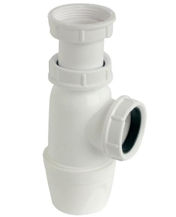 Siphon ? culot PVC luxe Diam 40 mm Bossini