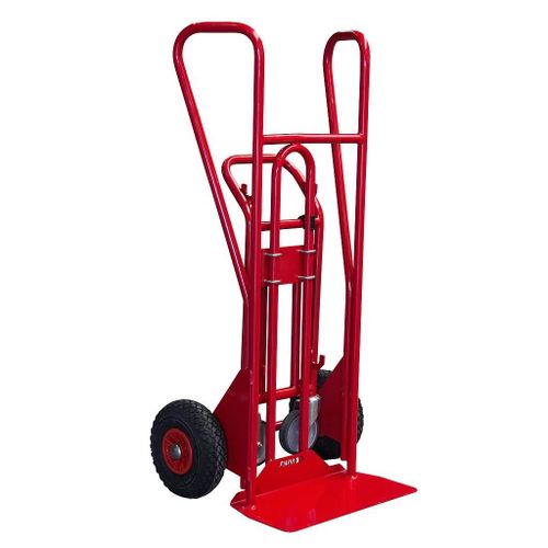 Diable 3 positions poign?es ferm?es 250 ? 350 kg roues increvables 260 mm Fimm