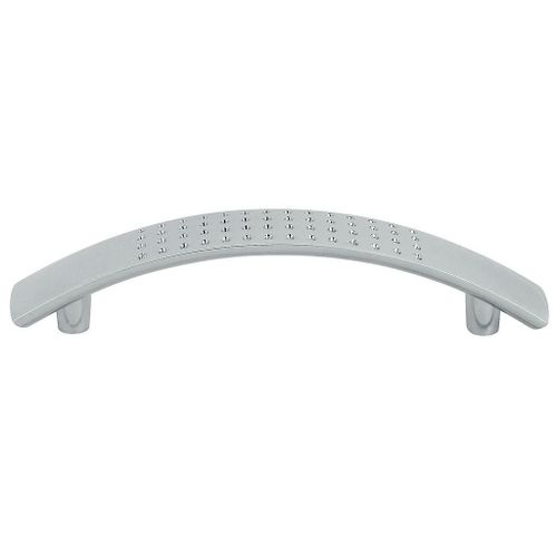 Poign?E Courbe Aspect Inox 128 Mm Hafele