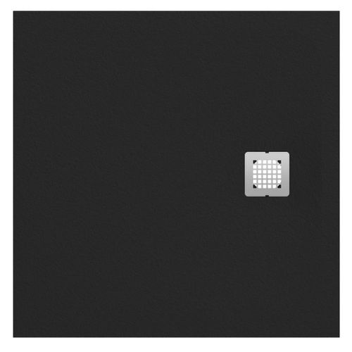Receveur de douche carr? Ultra Flat S 100 x 100 cm Noir intense K8216FV Ideal standard
