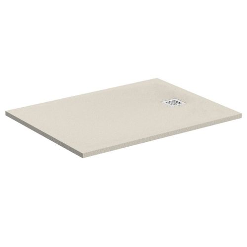 Receveur de douche rectangulaire Ultra Flat S 140 x 80 cm Beige sable K8237FT Ideal standard