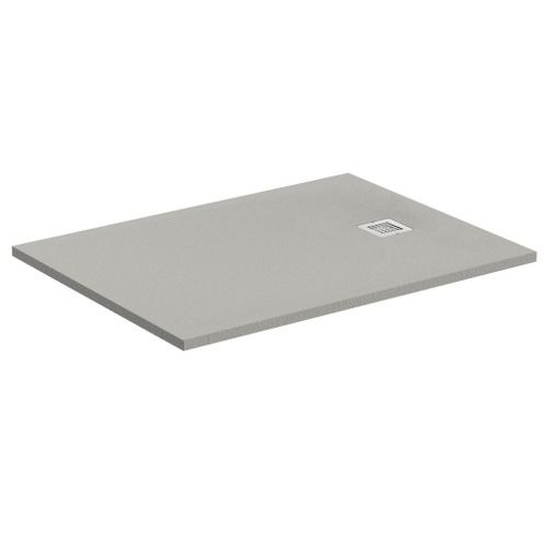 Receveur de douche rectangulaire Ultra Flat S 140 x 90 cm Gris b?ton K8256FS Ideal standard