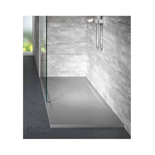Receveur de douche en acrylique 100 x 80 x H.3,5 cm blanc CUSTOM Novellini