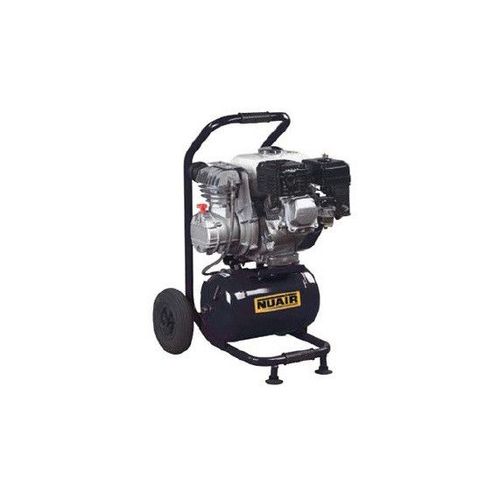 Compresseur ? moteur thermique essence mobile 4CV 3kW 10L 10 bar PIONNER 236/4S-HONDA Nuair