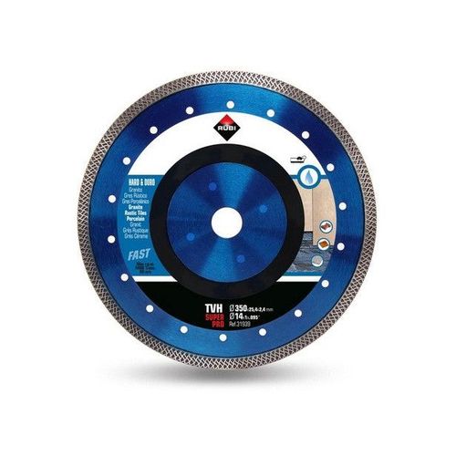 Disque diamant pour mat?riaux durs 350x25,4x2,4mm TURBO VIPER TVH-350 SUPERPRO Rubi
