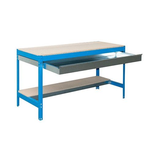 Etabli 842x910x610mm Bleu charge 400Kg BT0 BOX 900 Simon Rack